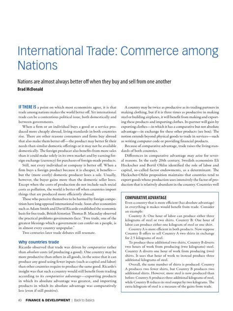 global commerce definition|International Trade: Commerce among Nations .